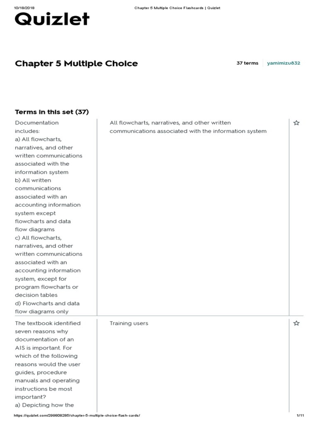 Picture of: Chapter  Multiple Choice Flashcards – Quizlet  PDF  Information